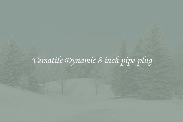 Versatile Dynamic 8 inch pipe plug
