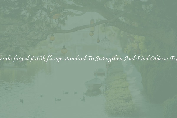 Wholesale forged jis10k flange standard To Strengthen And Bind Objects Together