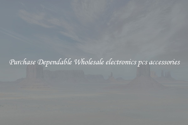 Purchase Dependable Wholesale electronics pcs accessories