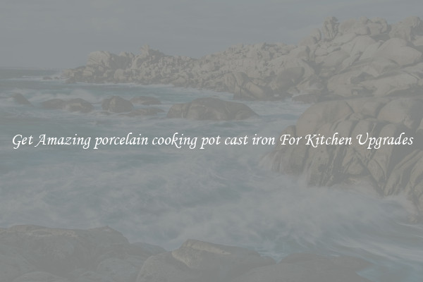 Get Amazing porcelain cooking pot cast iron For Kitchen Upgrades